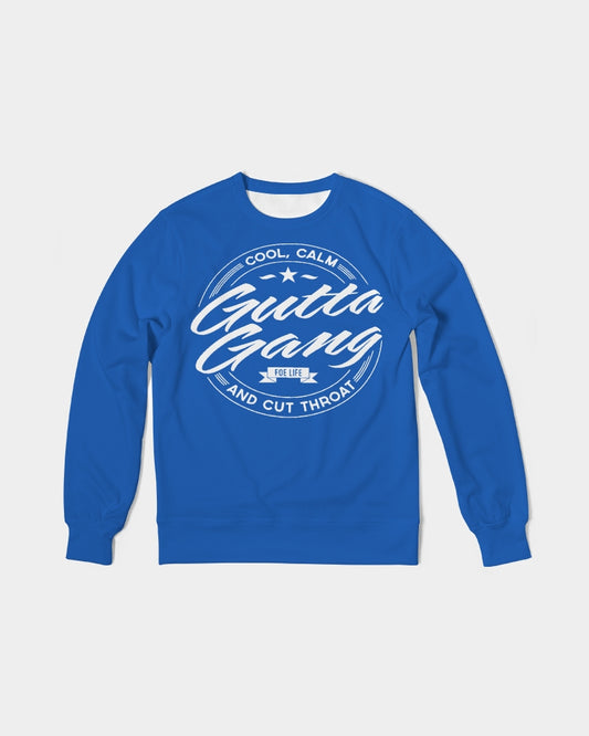 Classic Gutta Gang Blue Men's Crewneck Pullover