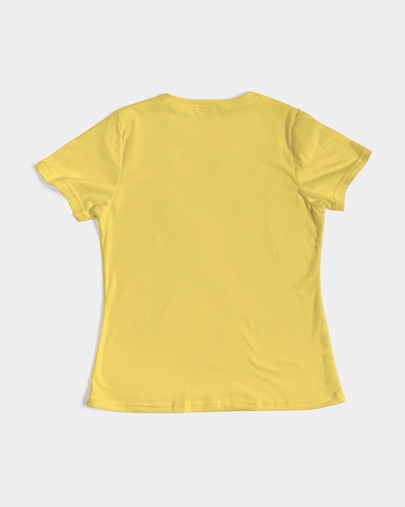 Classic Gutta Gang Yellow with white logo Women's Tee