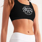 Classic Gutta Gang Black Women's Seamless Sports Bra