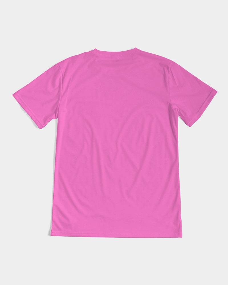 Classic Gutta Gang Men's Pink with white logo Tee