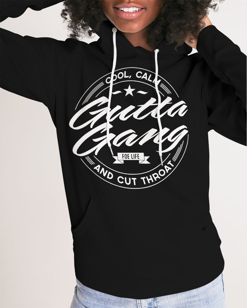 Classic Gutta Gang Black Women's Hoodie