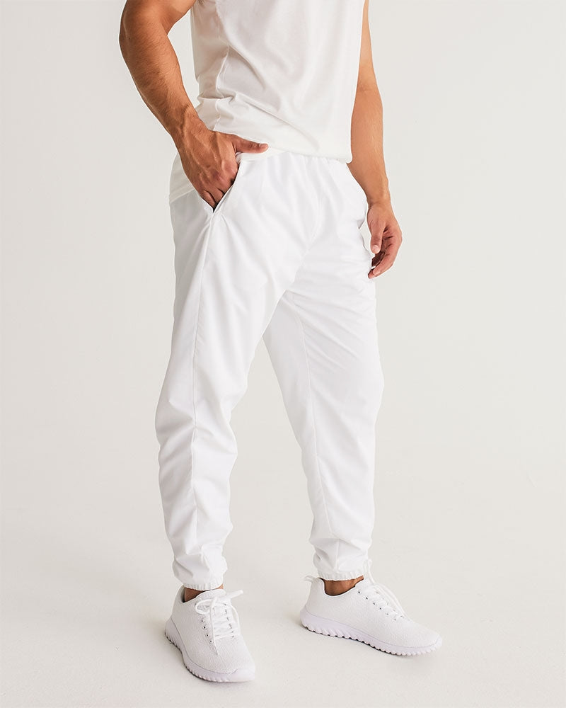 Gutta Gang Black logo Men's White Track Pants