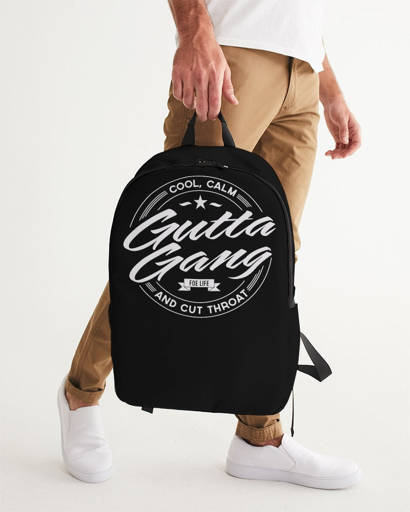 Gutta Gang Black Large Backpack