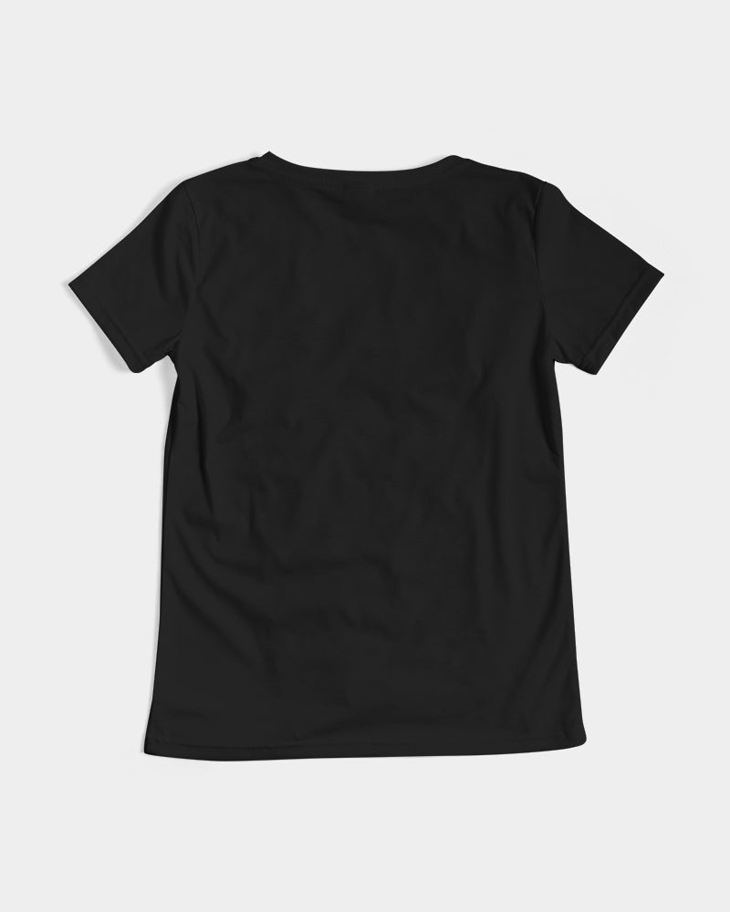 Classic Gutta Gang Black Women's V-Neck Tee