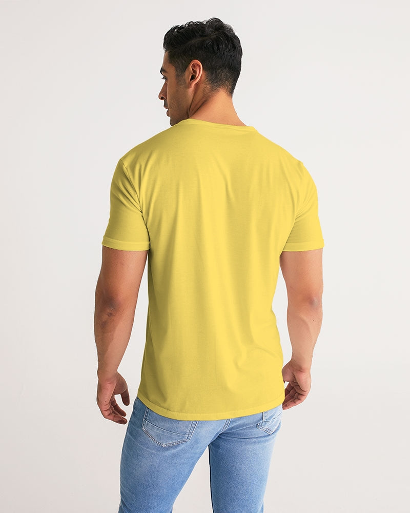 Classic Gutta Gang Men's Yellow with white logo Tee