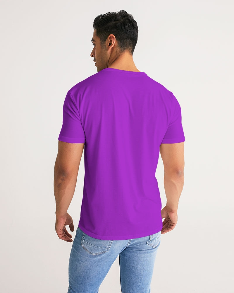 Classic Gutta Gang Men's Purple with white logo Tee