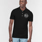 Classic Gutta Gang Black Men's Slim Fit Short Sleeve Polo