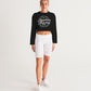 Classic Gutta Gang Black Women's Cropped Sweatshirt