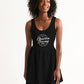 Classic Gutta Gang Black Women's Scoop Neck Skater Dress