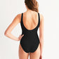 Classic Gutta Gang Black Women's One-Piece Swimsuit