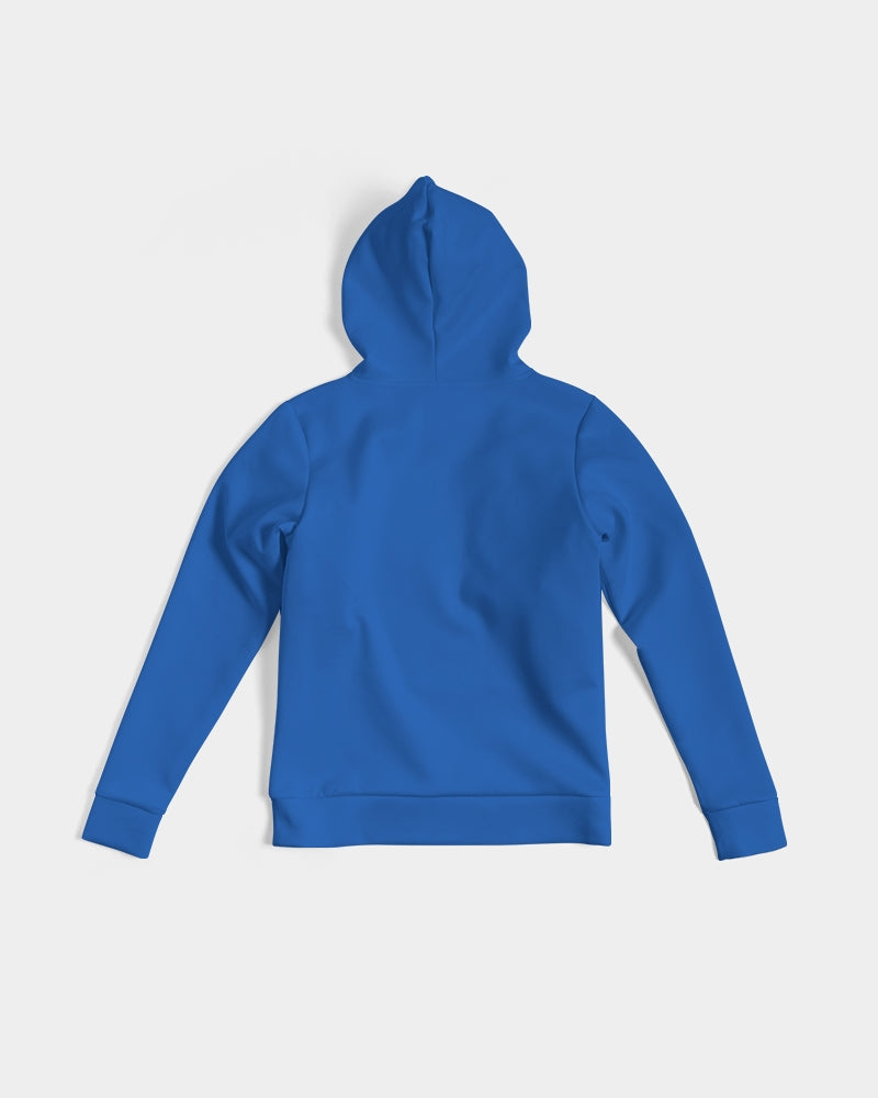 Classic Gutta Gang Blue  With White Logo  Women's Hoodie