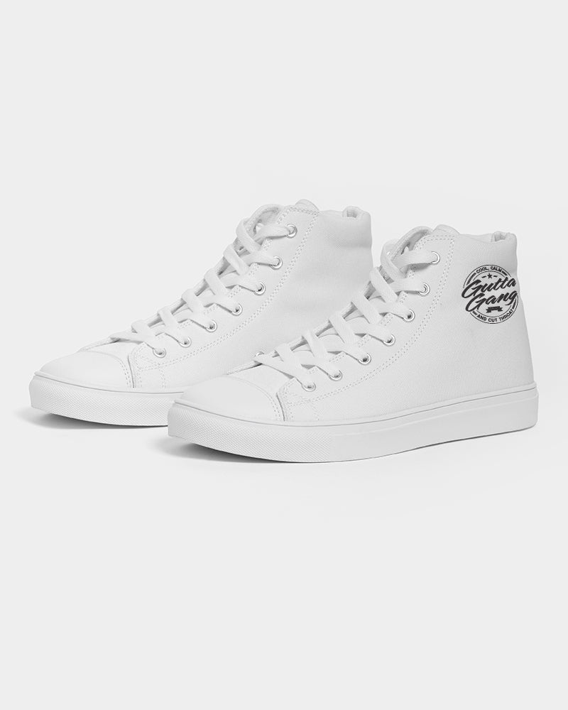 Gutta Gang Men's Hightop Icy Whites