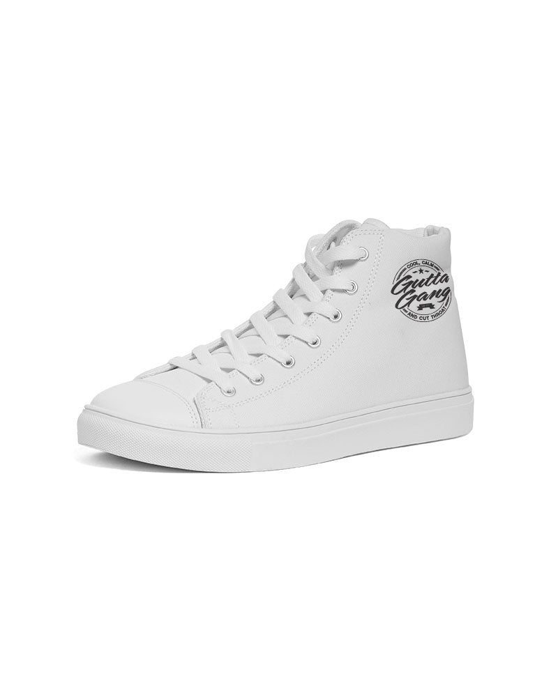 Gutta Gang Men's Hightop Icy Whites