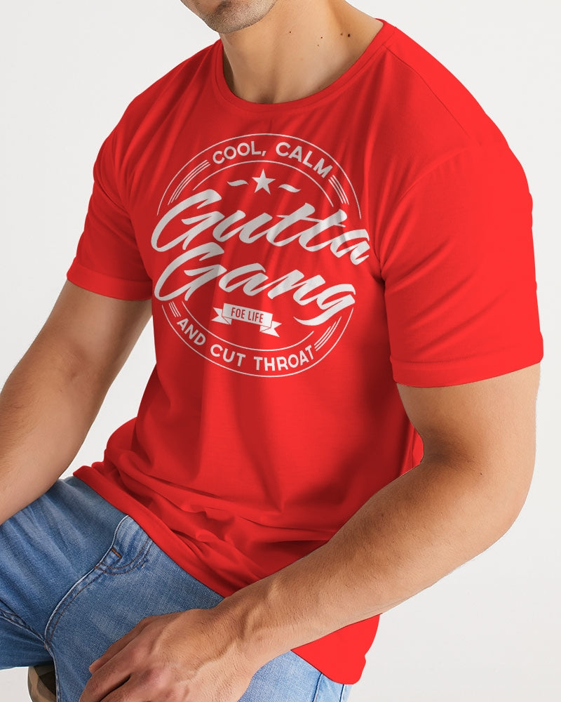 Classic Gutta Gang Men's Red Tee