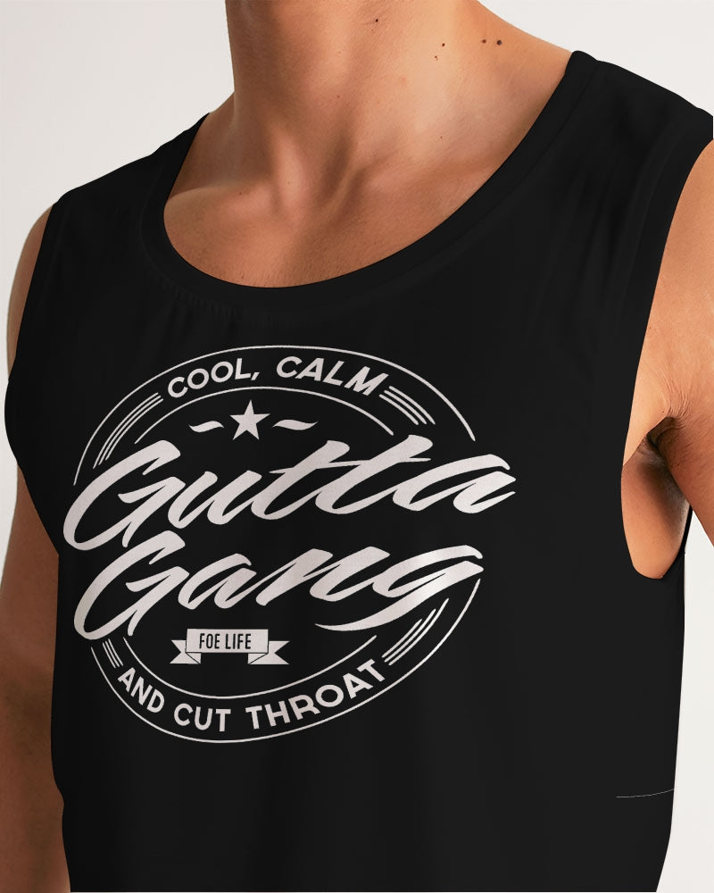 Classic Gutta Gang Black Men's Sports Tank