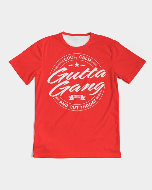 Classic Gutta Gang Men's Red Tee