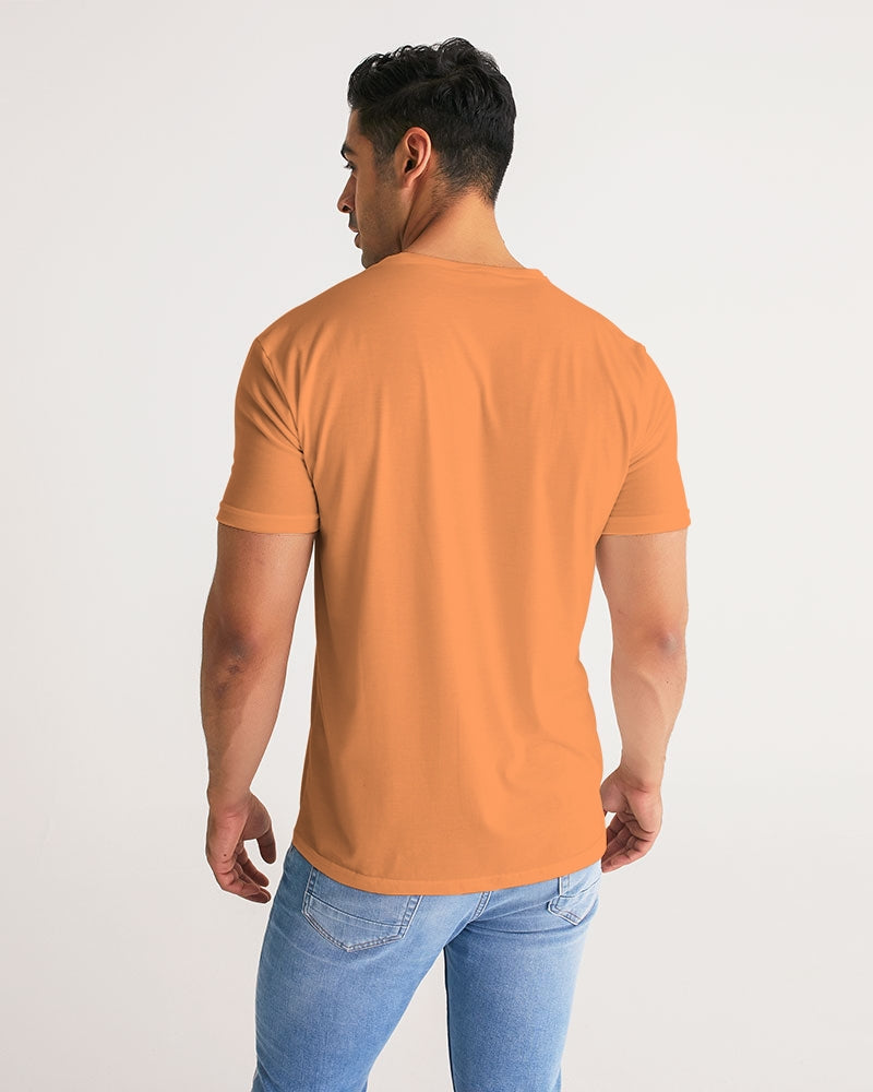 Classic Gutta Gang Men's Orange with white logo Tee