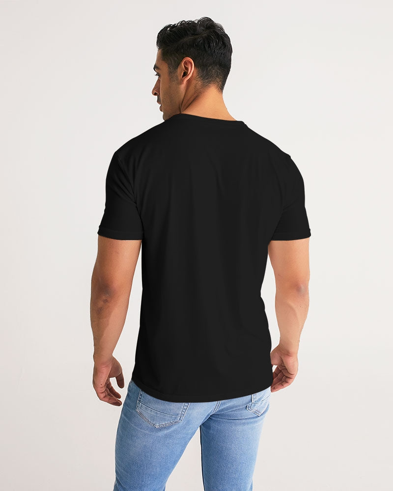 Grey Logo Men's Gutta Gang Classic Black Tee