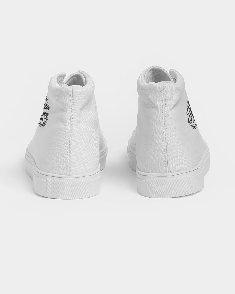 Gutta Gang Men's Hightop Icy Whites